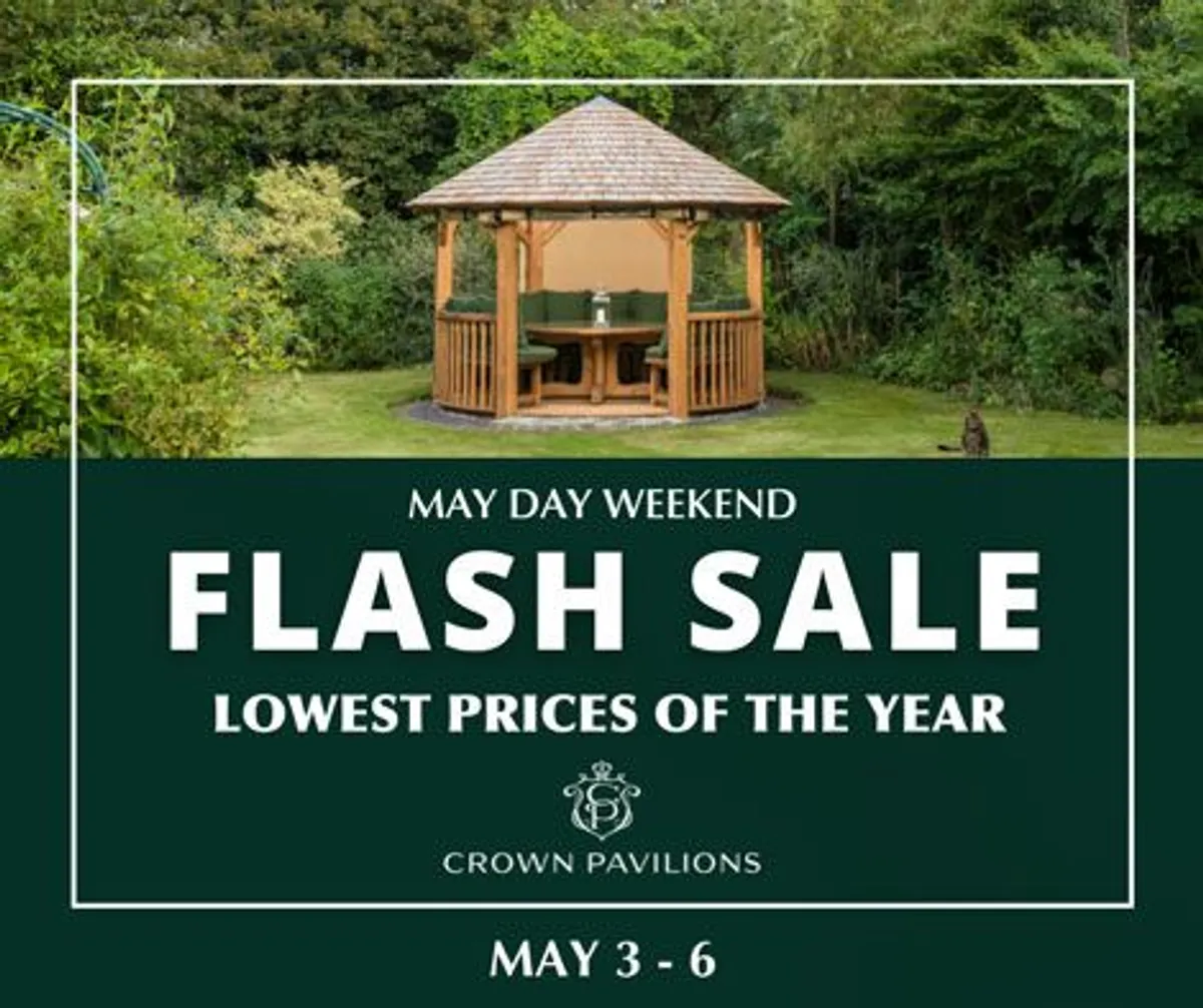 May Day Weekend Flash Sale