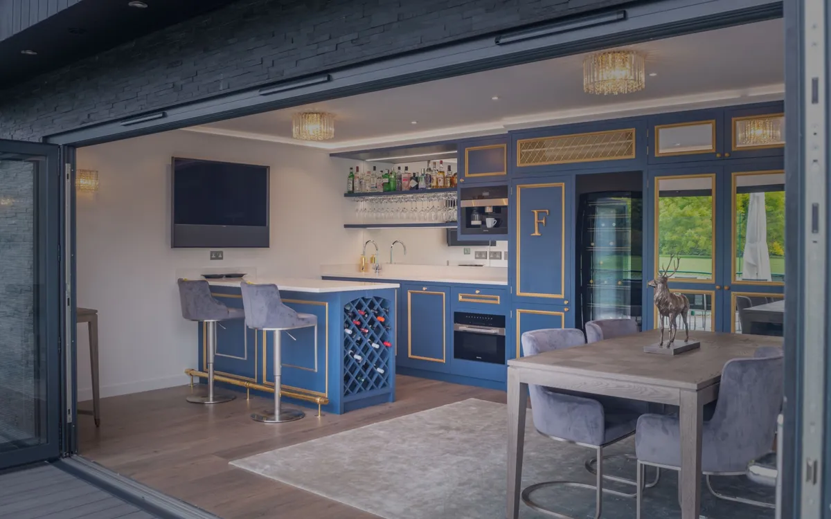 How to turn your summer house into a luxury garden bar