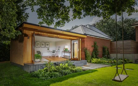 Working through the winter with a Garden Room