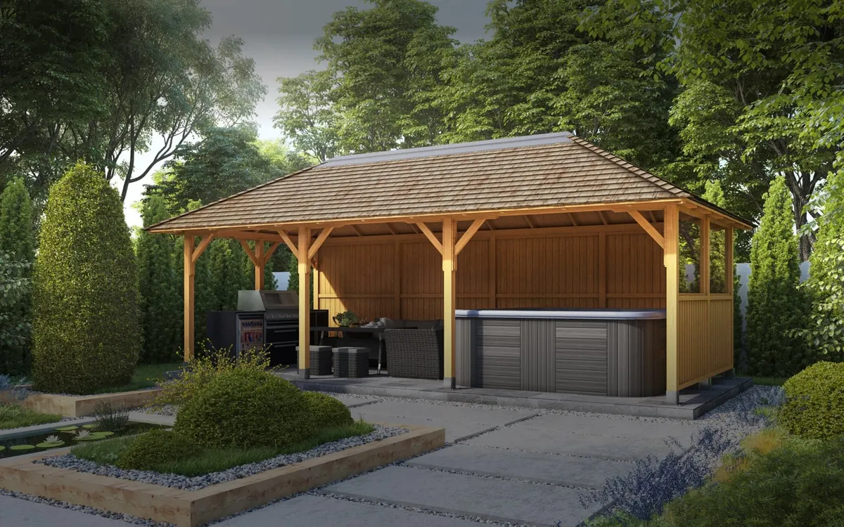 Oceania Luxury Garden Shelter