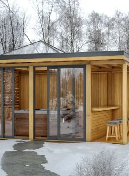 St. Tropez Luxury Garden Building